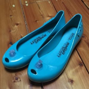 Melissa and Jeremy Scott pool float shoes